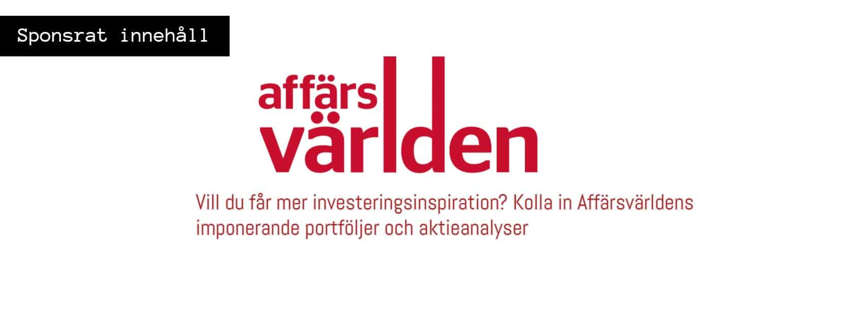 affärsvärlden sponsra