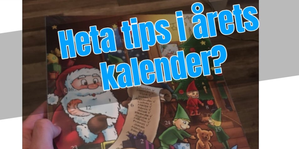 Mest intressanta från kalendern – hitintills