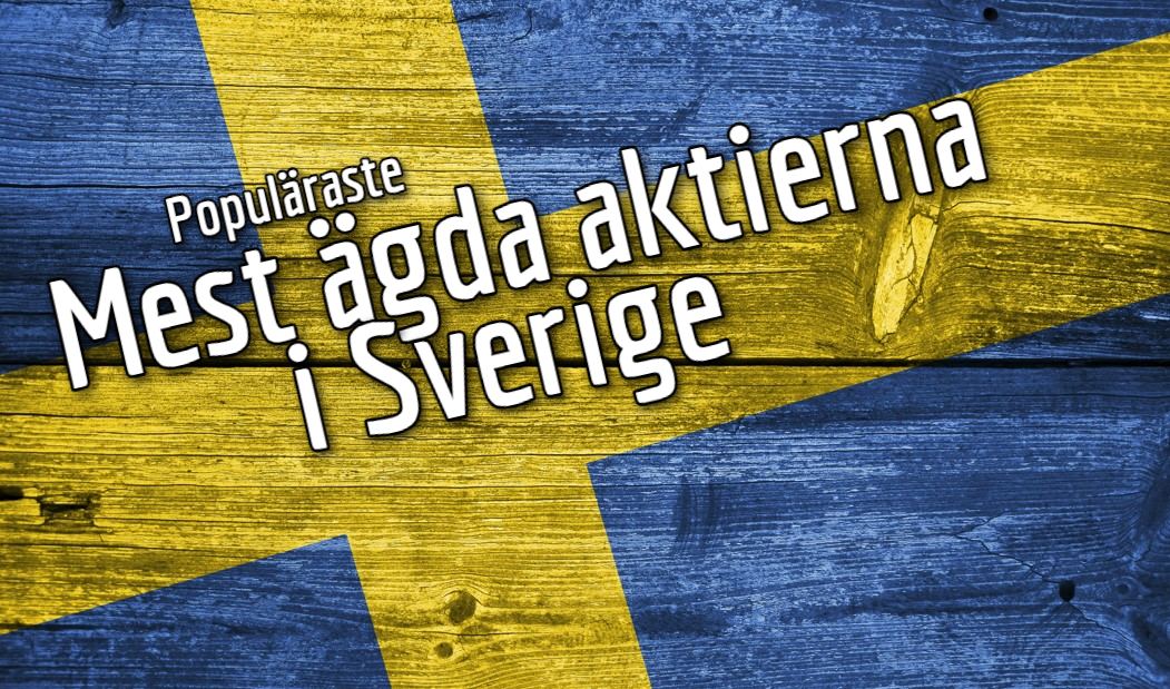 Populära aktierna med flest ägare i Sverige (2025)