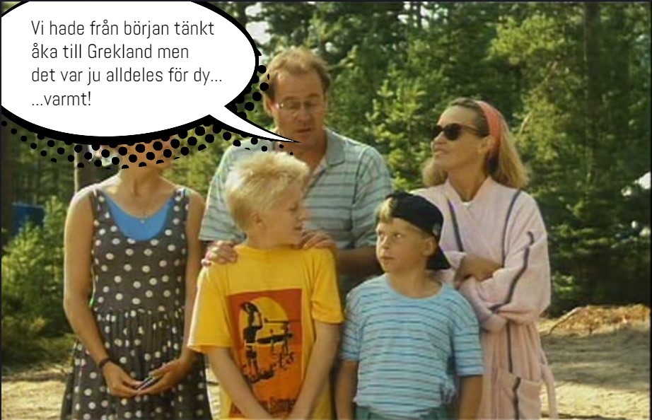Dags för den årliga hängmattan